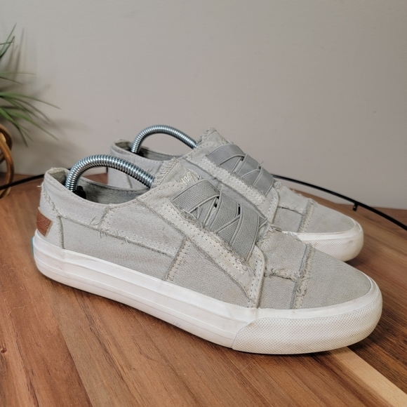 Blowfish Malibu Marley Canvas Slip on Sneakers Size 7 - Picture 3 of 16